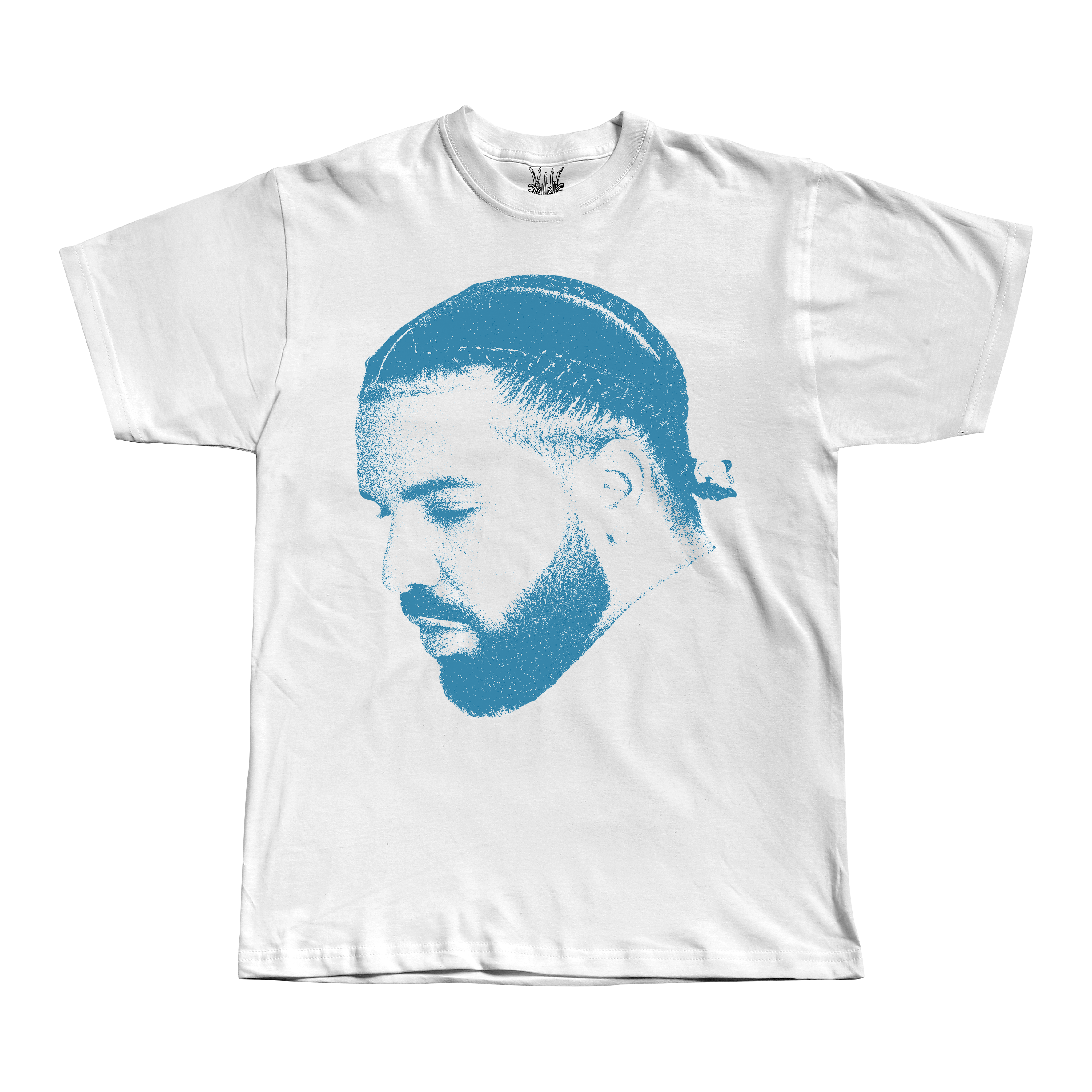 Drizzy Blue Big Head Tee