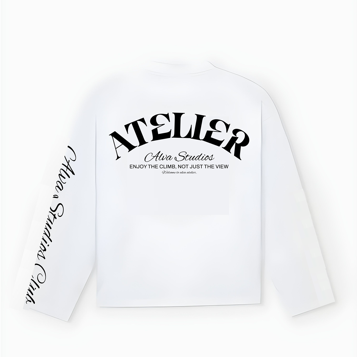 10200 ALVA ATELIER WHITE/BLACK LONGSLEEVE