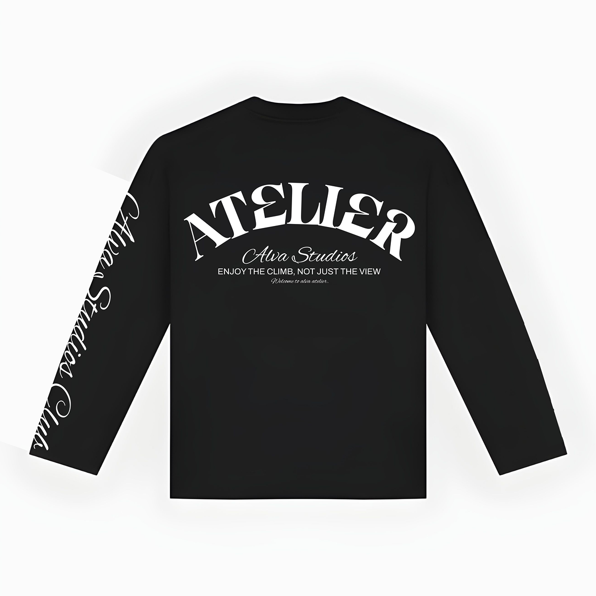 10204 ALVA ATELIER BLACK/WHITE LONGSLEEVE