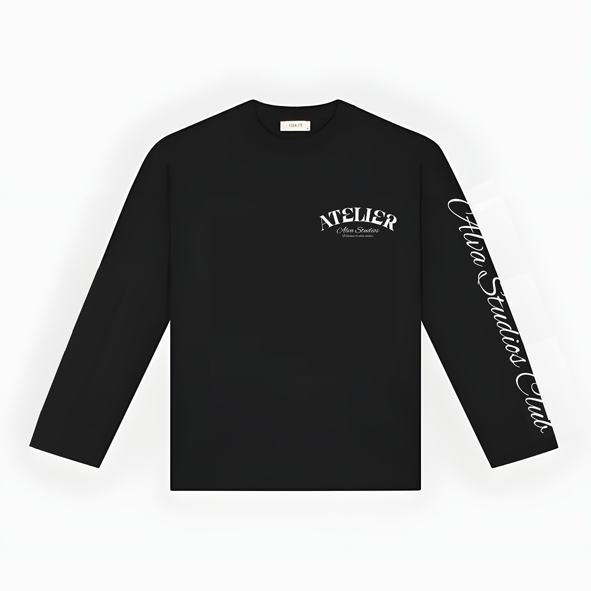 10204 ALVA ATELIER BLACK/WHITE LONGSLEEVE