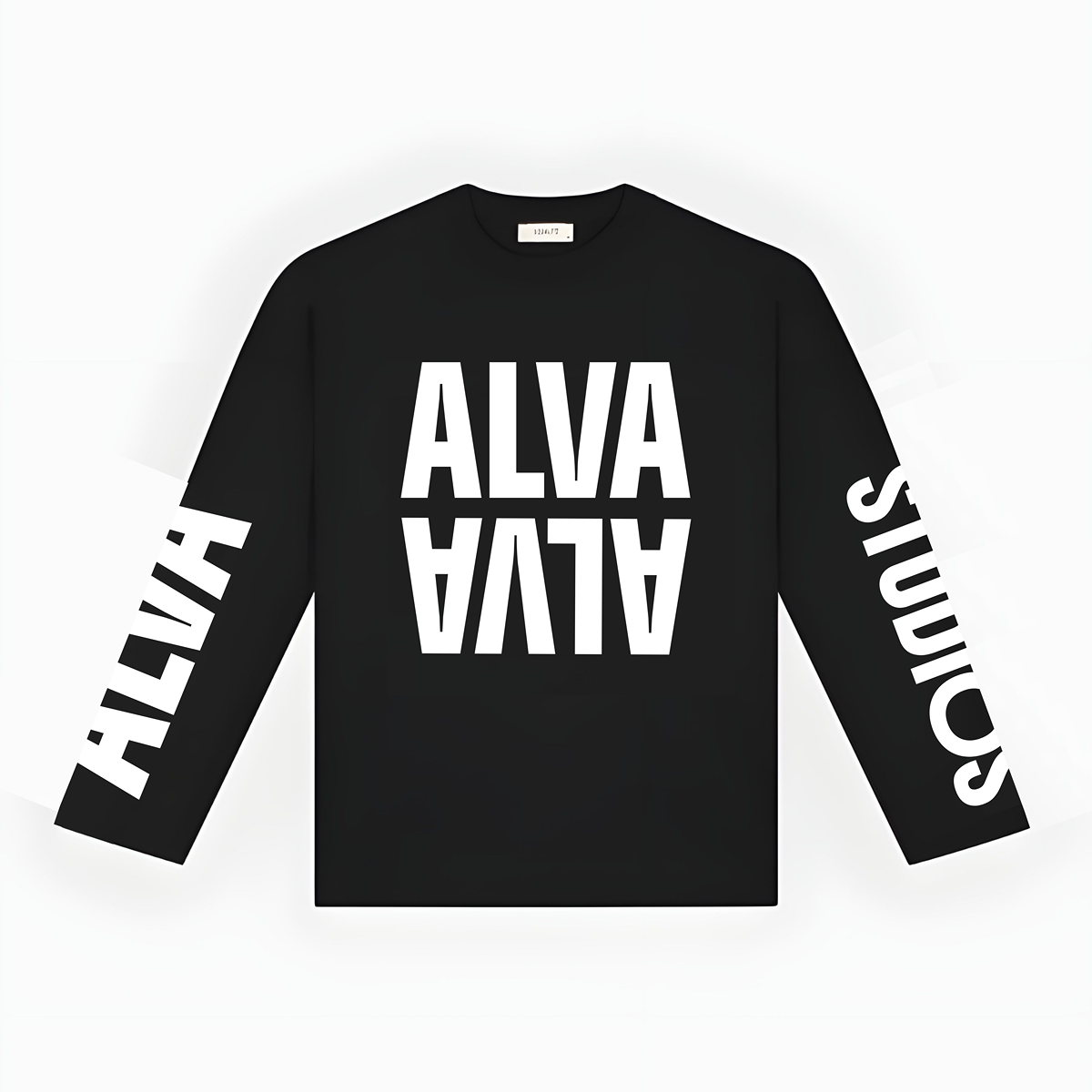 10502 ALVA LONGSLEEVE BLACK/WHITE